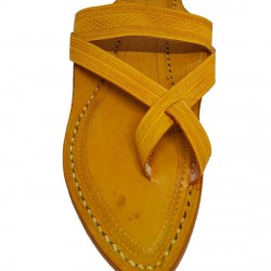 Buy Cross strapped designer kolhapuri chappal for men