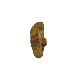 Buy Skin Colored Simple Kolhapuri Chappal for Men