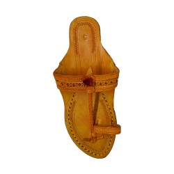 Buy Tan Colored simple ladies Kolhapuri Chappal